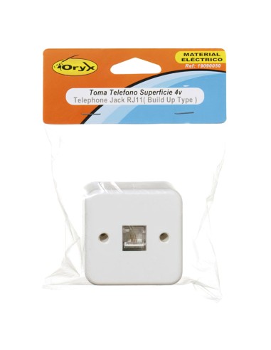 Toma Telefono Oryx Superficie 4v