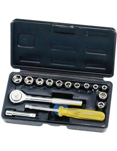 Juego Llaves Vaso 16 Piezas 1/4