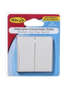 Interruptor / Conmutador Oryx Doble (Mecanismo)