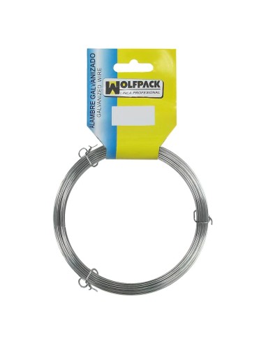 Alambre Galvanizado (Rollo 500 gramos) Nº 5/1,0 mm.
