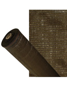 Malla Sombreo 3,0 metros Marron Rollo 100 metros