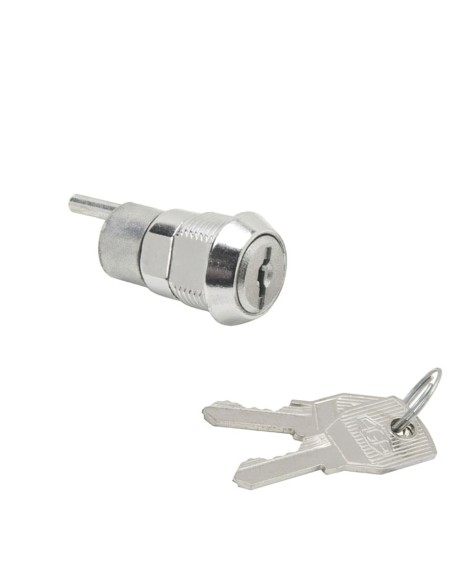 Cerradura Mueble Para Cajon Llave Excentrica 336 mm. Cromada