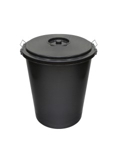 Cubo Basura Plastico Comunidad Con Tapa 50 Litros