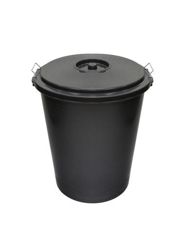 Cubo Basura Plastico Comunidad Con Tapa 50 Litros