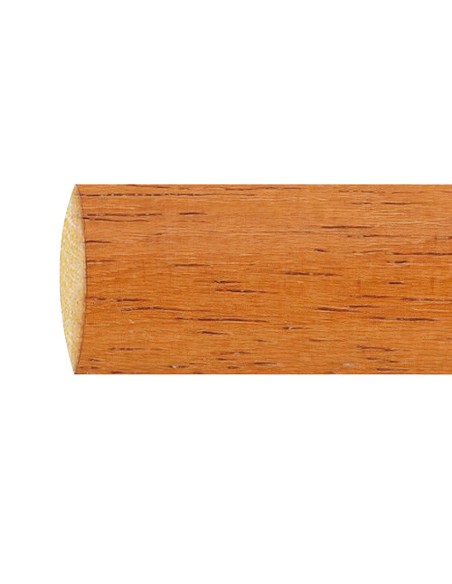 Barra Madera Lisa 1,8 Metros x 28 mm. Teca