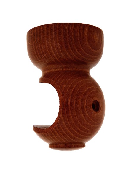 Soporte Madera Liso Techo 28x82 mm. Nogal