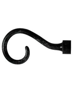 Terminal Forja Ibiza Ø 20 mm. Negro Juego 2 Piezas