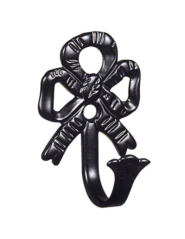 Alzapaños Forja Lazo Negro Juego 2 Piezas