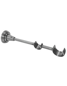 Soporte Zirconio Doble 28-20 mm. Niquel Mate