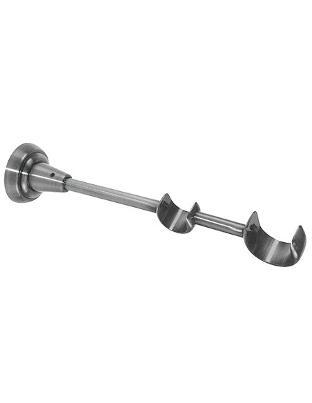 Soporte Zirconio Doble 28-20 mm. Niquel Mate