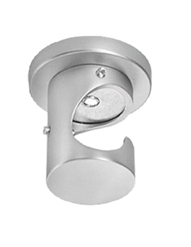 Soporte Zirconio Techo 20 mm. Niquel Mate