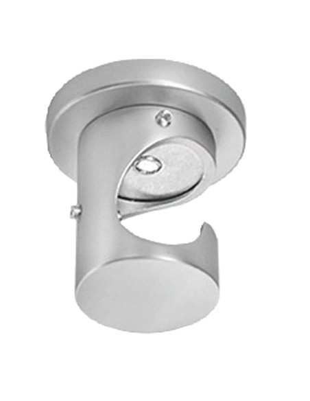 Soporte Zirconio Techo 20 mm. Niquel Mate