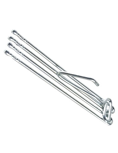 Gancho Cortina Plisar Frente (Bolsa 100 Unidades)