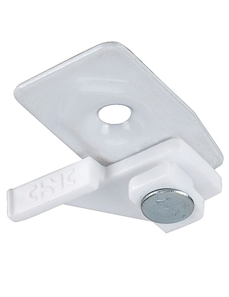 Soporte Techo Con Estribo Para Riel P950 Blanco