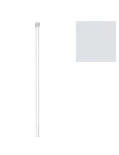 Barra Baño Recta Extensible 18 mm. (0,74-1,26) Blanco