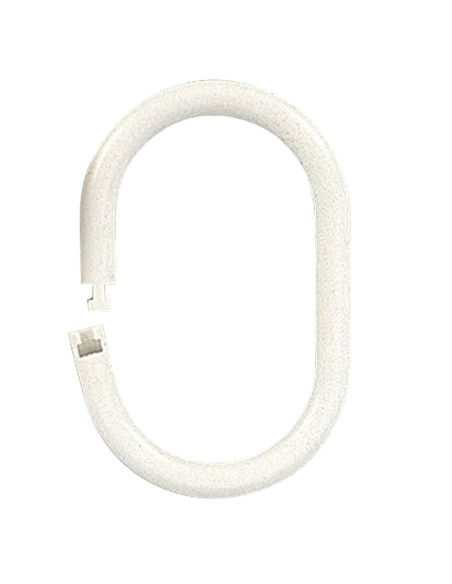 Anilla Baño Oval 18 mm. (Bolsa 100 Unidades) Blanca
