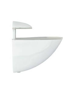 Soporte Pelicano Regulable Para Estante 1 / 35 mm. Blanco (1 Pieza)
