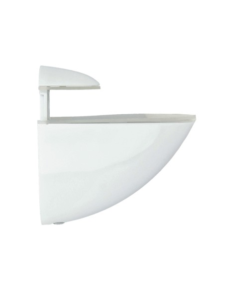 Soporte Pelicano Regulable Para Estante 1 / 35 mm. Blanco (1 Pieza)