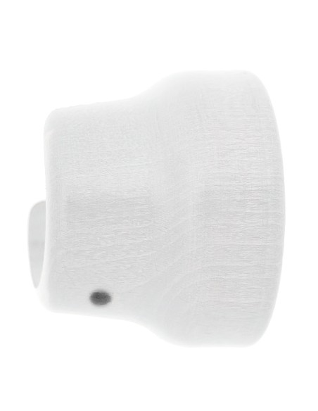 Soporte Madera Liso Lateral 20x 35 mm. Blanco