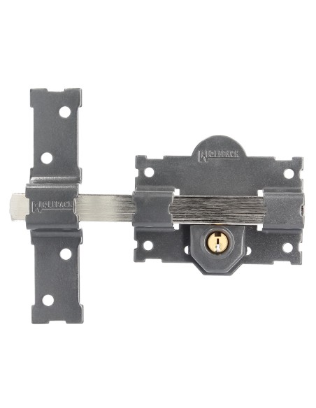 Cerrojo b-2 llave 2 lados pasador de 183mm cilindro redondo de 50mm