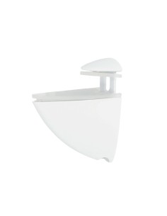Soporte Pelicano Regulable Para Estante 1 / 20 mm. Blanco (1 Pieza)
