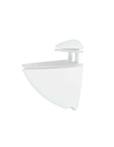 Soporte Pelicano Regulable Para Estante 1 / 20 mm. Blanco (1 Pieza)