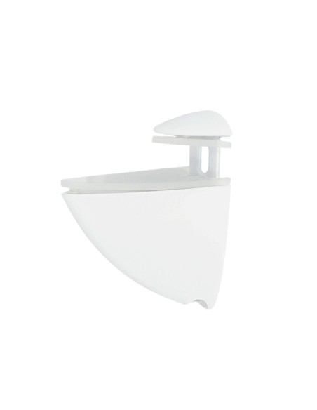 Soporte Pelicano Regulable Para Estante 1 / 20 mm. Blanco (1 Pieza)
