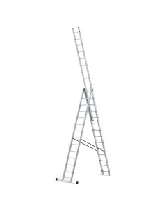 Escalera Aluminio Industrial 14+14+14 3x4 mt.