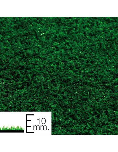 Cesped Artificial 10 mm. Superficies Pequeñas Rollo 2x25 Metros