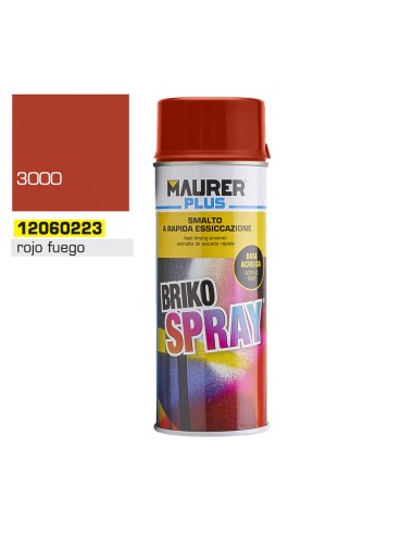 Spray Pintura Rojo Fuego 400 ml.