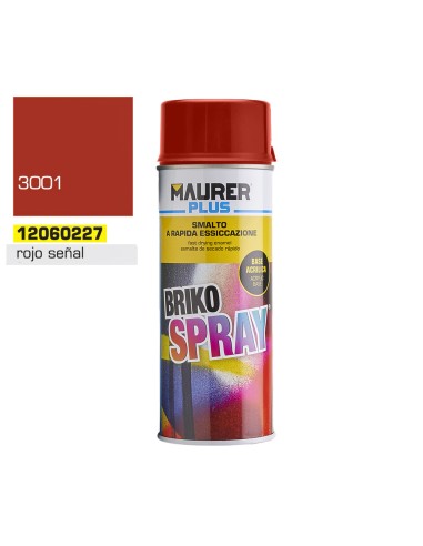 Spray Pintura Rojo Señal 400 ml.