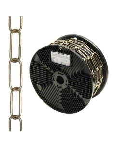 Cadena Decorativa Lisa Cuero 3,4x43 mm. Rollo 20 metros