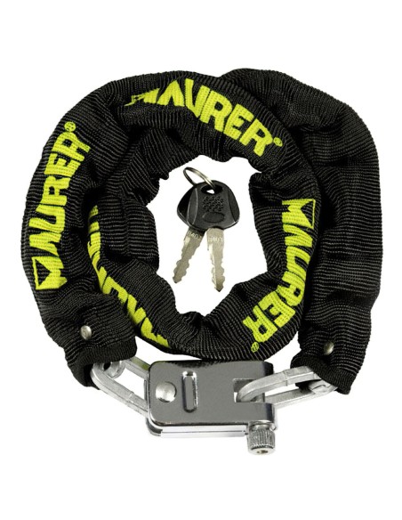 Cadena Moto Forrada Cuadrada 6x90 cm.