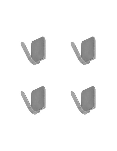 Colgador Oryx Inoxidable Pequeño (Blister 4 Unidades) Adhesivo