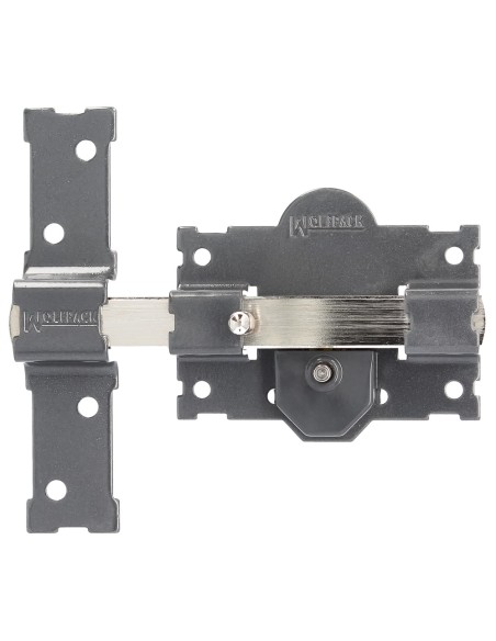 Cerrojo b-3 llave y pulsador pasador de 161mm cilindro redondo de 70mm