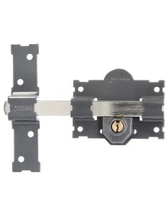 Cerrojo b-4 llave 2 lados pasador de 183mm cilindro redondo de 70mm