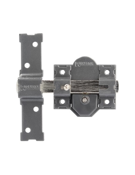 Cerrojo b-5 llave y pulsador pasador de 143mm cilindro redondo de 50mm