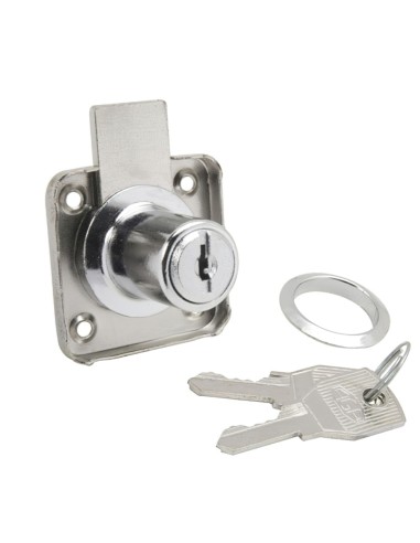 Cerradura Mueble Para Cajon 361/20 mm. Cromado