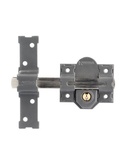 Cerrojo b-8 llave 2 lados de 165mm cilindro de pera de 50mm