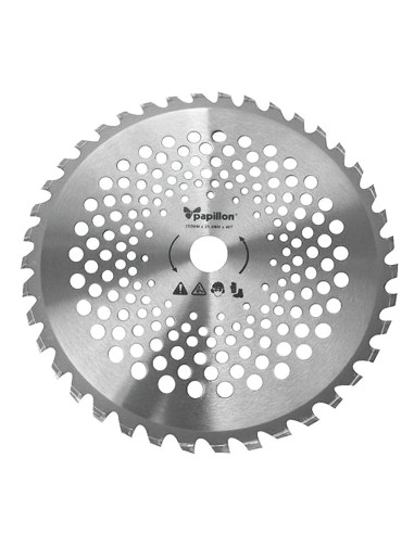 Disco Desbrozador Gasolina Universal 40 Dientes Ø 255 mm.