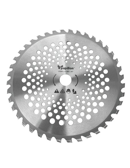 Disco Desbrozador Gasolina Universal 40 Dientes Ø 255 mm.