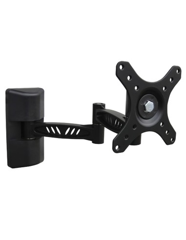 Soporte Tv Metalizado Articulado Negro 12 a 30 " Maximo 30 Kg.