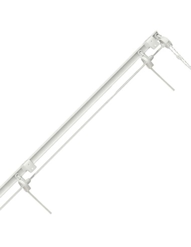 Conjunto Estor Cadena Sin Varillas 150x240 cm.