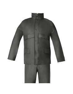 Traje de Agua Impermeable Verde Poliuretano Talla 9-XXL