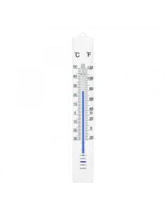 Termometro Pared / Jardin , Interior / Exterior Plástico 17 cm.