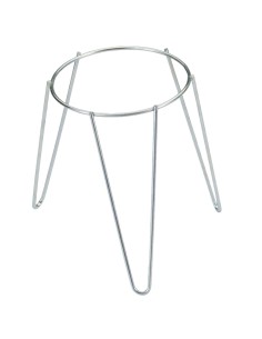 Soporte Maceta Pie Zincado 22 cms
