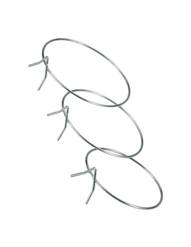 Soporte Maceta Pared Zincado 16 cms