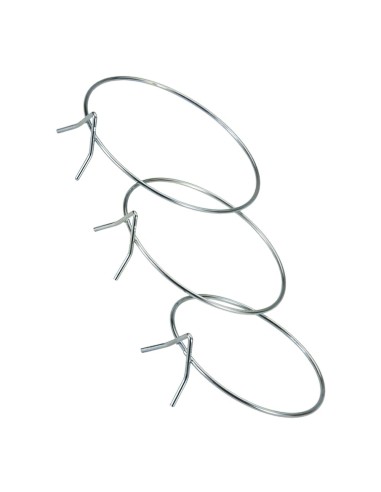 Soporte Maceta Pared Zincado 20 cms