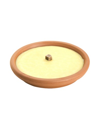 Vela Antimosquitos Citronela Recipiente Terracota 14 cm. / 120 Gramos