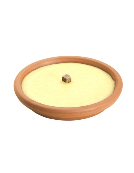 Vela Antimosquitos Citronela Recipiente Terracota 14 cm. / 120 Gramos